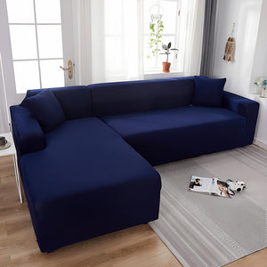 Funda Sofá Chaise Longue Azul