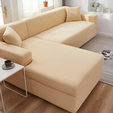 Funda Sofá Chaise Longue Beige