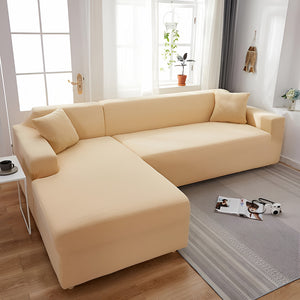 Funda Sofá Chaise Longue Beige