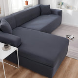 Funda Sofá Chaise Longue Gris