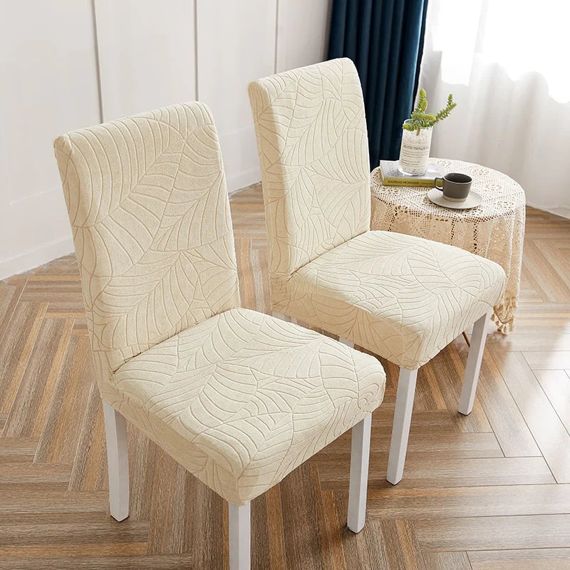 Funda Silla Comedor Beige